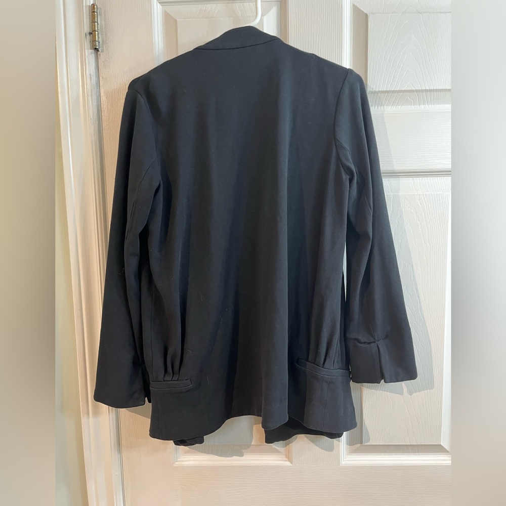 DIANE VON FURSTENBERG Elegant open style heavy jersey jacket size 6 - Picture 5 of 5